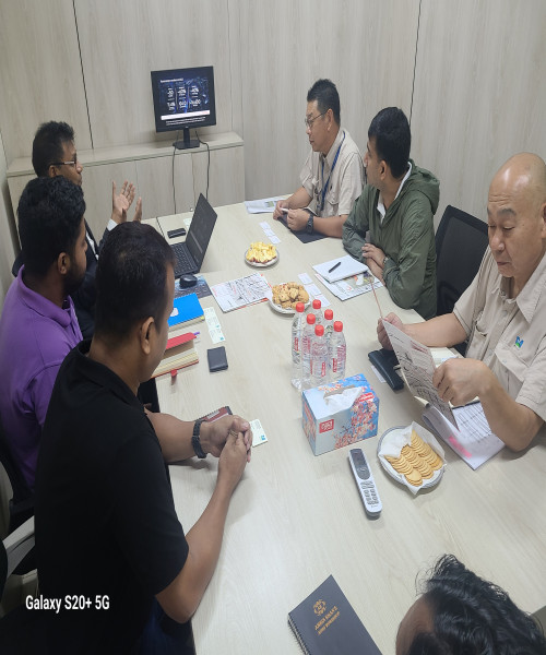 Dhaka Metro Line- 1 meeting with gantry crane supplier