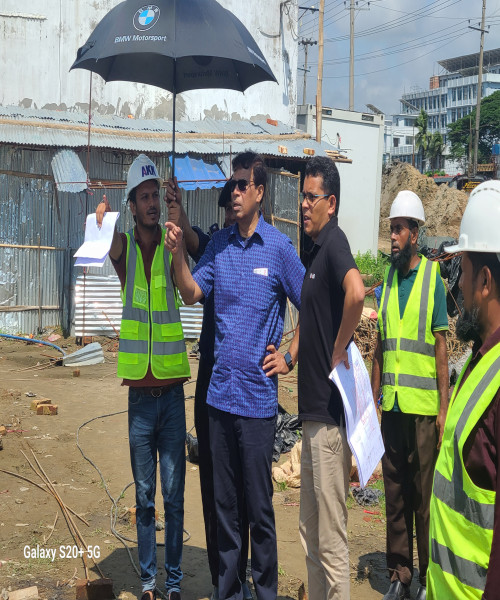 CEO of A K Khan Group visiting ICD project