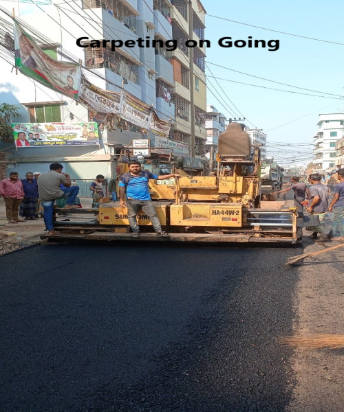 Carpeting on going