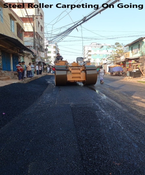 Steel roller carpeting